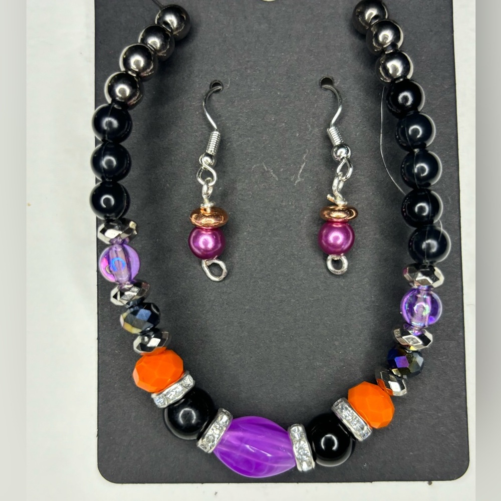 🎃 Halloween Bracelet and Earrings Set🎃